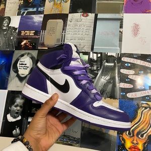 Jordan 1 Purple court